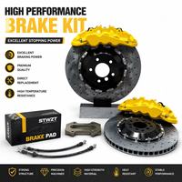 Kit de freinage de performance 8520 avec étrier 6 pistons et disque de 380 mm pour jantes 20 pouces, compatible Porsche Cayenne 955 957 958 9YA 9YB 2003-2025