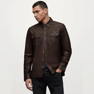 New Biker Leather <b>Jacket</b> for Men - Heavy Duty Zippers and Pockets for Adventure Lovers - Leather <b>Jackets</b> for Men - Product Image 1