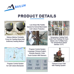 Stainless Steel Fermenter for Anthocyanins and Betacyanins Production via Plant Cell Suspension BLBIO-SCUC - Product Image 2