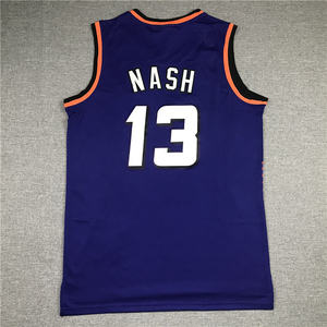 Maillots de basket-ball américains cousus neufs en gros, nouvelle saison # Maillots des <span class=keywords><strong>Phoenix</strong></span> <span class=keywords><strong>Suns</strong></span> 13 Nash - Product Image 6