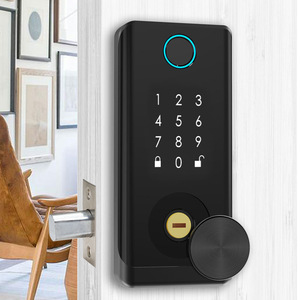 <b>Smart</b> <b>Lock</b> Stainless Steel Fingerprint Password Steel Door Unlock With App Management - Product Image 2