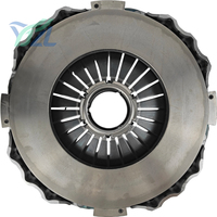 Plateau de pression d'embrayage AZ9725160200 pour SINOTRUK HOWO A7 T7H 430mm, type poussoir, pour camion lourd