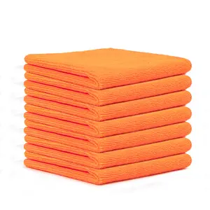 Individuelle 80 Stück Mikrofaser-Reinigungskleidung waschbare reine Handtücher wiederverwendbare Waschtuch Handtuch Küche Auto Mikrofaserhandtücher