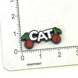 Cute Cartoon <b>Letter</b> Cat Patch <b>Plastic</b> Resin DIY Jewelry Accessories For Shoes Decorative Materials Wholesale - Product Image 4