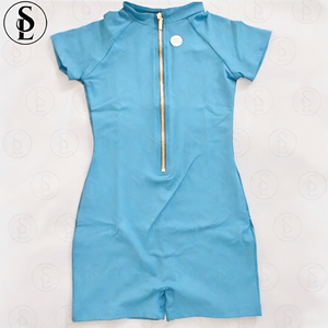 Completo Fitness Body <span class=keywords><strong>Basics</strong></span>: Nuovi Body <span class=keywords><strong>Basics</strong></span>, Tute Intere in Nylon, con Cerniera Personalizzata, Loungewear Colorato da Donna - Product Image 4