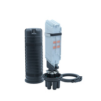 GJS-M5/RS-A2 Approvisionnement d'usine 3 en 3 Fermeture de dôme IP68 Fibre de fermeture d'épissure de fibre étanche verticale de haute qualité