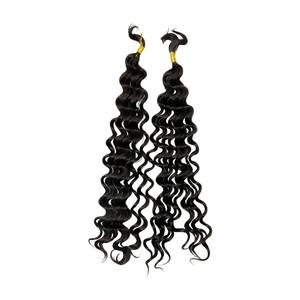 Treccia africana di colore naturale uncinetto capelli profondi alla rinfusa produttori all'ingrosso di Shandong ad alta temperatura filo sintetico parrucca - Product Image 6