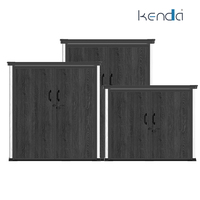 Armoire de rangement extérieure Kenda, résistante aux UV, en plastique verrouillable, robuste, facile à assembler, pour toutes les conditions météorologiques, rangement vertical