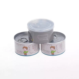 Vente en gros de boîtes de conserve rondes en métal pour presse à anneau, deux pièces de boîtes de conserve pour bonbons, tabac et herbes avec couvercle à ouverture facile - Product Image 4