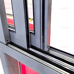 Fenêtre coulissante panoramique en alliage d'aluminium, vue stable et panoramique, verre trempé épais stratifié, fenêtre coulissante sur mesure - Product Image 4