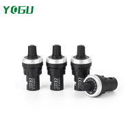 Potentiomètre rotatif en plastique YOGU La42dwq-22 22mm 2K 5K 10K