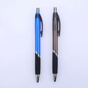 High Quality Custom Wholesale Plastic Ballpoint Pen Advertising <b>Gift</b> with Click Feature - Product Image 1