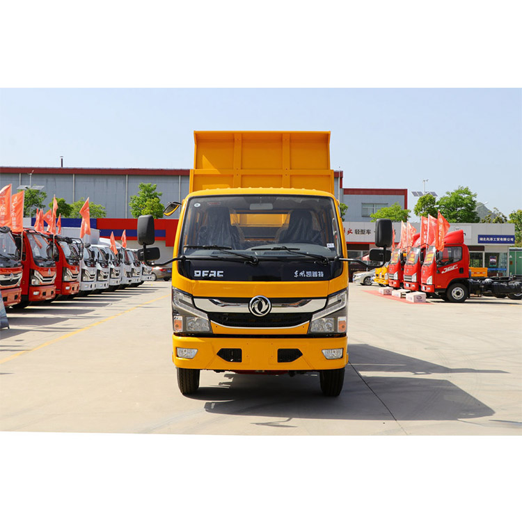 low bed dump truck 2 ton