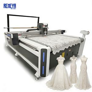 Machine de découpe de tissu PVC REMEYA, best-seller, pour la sublimation textile - Product Image 1