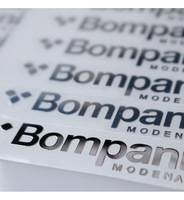 Autocollant 3D personnalisé en nickel métallisé, étiquette imperméable, transfert UV DTF pour gobelets, avec logo OEM, produit en papier et carton