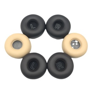 Almohadillas de repuesto para los oídos Almohadillas para los oídos Cojín de cuero proteico Espuma viscoelástica Cancelación de ruido L R para <span class=keywords><strong>auriculares</strong></span> Bang & <span class=keywords><strong>Olufsen</strong></span> Beoplay H8i - Product Image 2