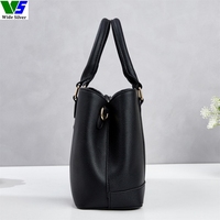 Ensemble de sacs à main de luxe pour femmes, 2 pièces, en cuir PU, grand sac fourre-tout, logo personnalisé, vente en gros, imperméable, sac à bandoulière pour dames