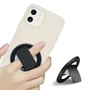 Universele 360 Rotatie Verstelbare Metalen Magnetische Telefoon Grip Finger Ring Standhouder Kickstand Voor Iphone Magneet Autohouder