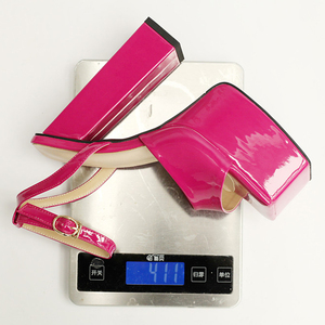 Square <b>Toe</b> Women Patent Thick <b>Platform</b> Sandals High Chunky <b>Heels</b> Ankle Straps Summer Leopard Shoes Custom Colors - Product Image 5