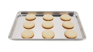 ถาดอบขนมสี่เหลี่ยม 60x40 ซม. สแตนเลสเคลือบเซรามิก ป้องกันติดกระทะ - Product Image 6