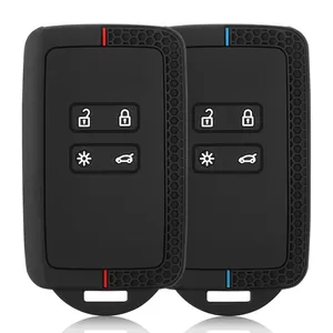 Housse de clé en silicone pour Renault <span class=keywords><strong>Austral</strong></span>, Kadjar, Clio, Megane, Captur, <span class=keywords><strong>Arkana</strong></span>, Koleos, Zoe, Scenic, Dacia Sand 1 pièce - Product Image 2