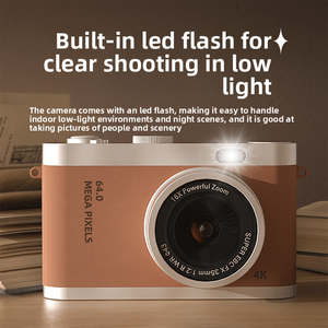Nouvel Arrivage 2026 – Appareil Photo Numérique CCD à Double Objectif avec Écran IPS <span class=keywords><strong>HD</strong></span> de 2,4 Pouces, Batterie Rechargeable et Vision Nocturne pour Aventures en Plein Air - Product Image 4