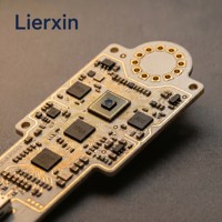Carte réceptrice LiDAR personnalisée pour robot humanoïde en céramique Lierxin LEX-HRBOT-LIDR, détecteur de photons AlN, matrice APD, TIA à faible polarisation et haute tension de polarisation