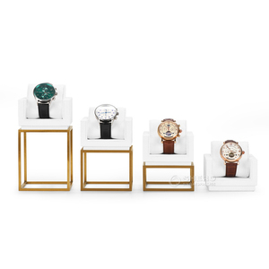 Microfiber Holder High-End Watch <b>Display</b> Movable Watch Showcase <b>Display</b> Rack - Product Image 2