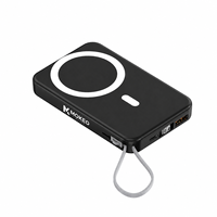 Kit Cadeau Technologique Personnalisé : Batterie Externe Sans Fil, Clé USB, Câble de Charge – Kit de Voyage d'Entreprise avec Logo pour Salons Professionnels et Employés