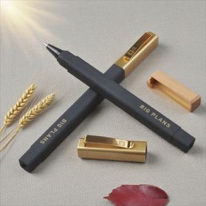 High Quality square Metal Ballpoint <b>Pen</b> with logo Business Signature Metal <b>Pen</b> Black Customizable Suitable for Advertising - Product Image 5
