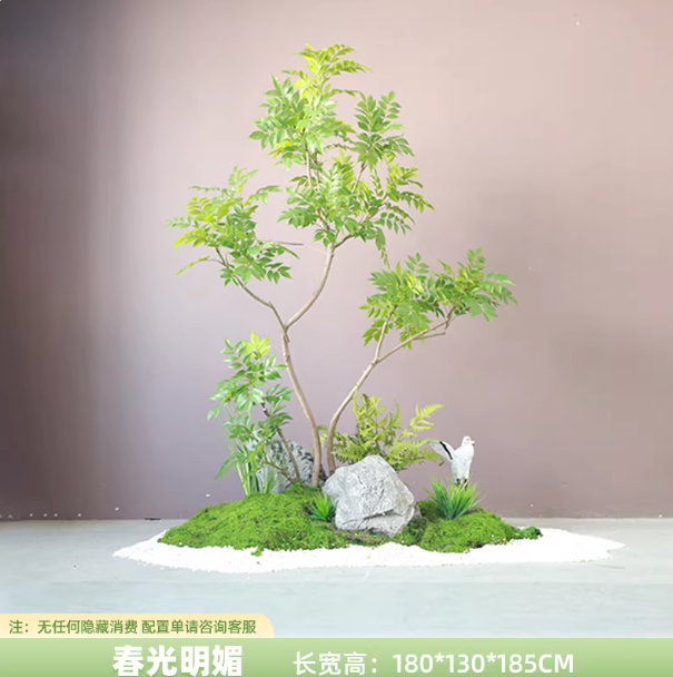 แสงแดดในฤดูใบไม้ผลิสดใสและสวยงาม