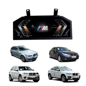 Tableau de bord numérique LCD 12,3 pouces pour BMW X5 E70 X6 E71 (2006-2013) avec affichage de la <span class=keywords><strong>pression</strong></span> des pneus - Product Image 1