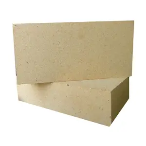 Nuevo Material Refractario, Ladrillo Refractario de Alta Alúmina Al2o3 de Tamaño Estándar, Utilizado para Chimeneas, a Precio Económico - Product Image 1