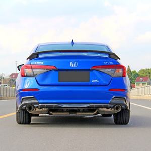 Aileron arrière Welta Sports, pare-chocs, accessoires extérieurs, kit carrosserie, spoiler pour Honda Civic édition thaïlandaise 11e génération 2022 - Product Image 5