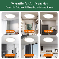 Lustre moderne pour éclairage intérieur, lampe LED ronde colorée 12W 16W avec détecteur de mouvement, luminaire suspendu pour salon, chambre à coucher