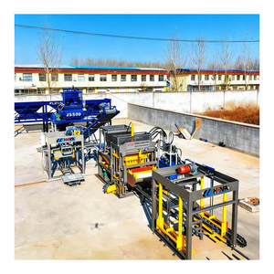 Machine automatique de fabrication de blocs autobloquants HF avec béton et sable, pression hydraulique, fonctionnement facile - Product Image 5