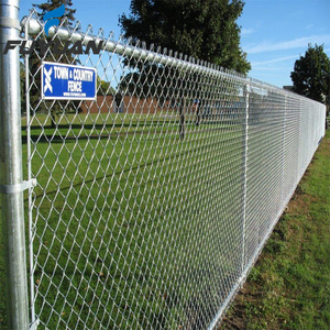 10 ft resistente ossido nero 4mm zincato a catena recinzione palo palo rotondo barella per giardino scherma traliccio e cancelli - Product Image 6