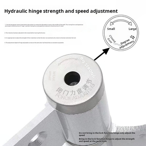 5.5 inch vô hình cửa bản lề thép không gỉ giấu Bản lề cho ẩn cửa ra vào mịn xoay nhiệm vụ nặng nề - Product Image 4