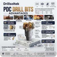 Производитель буровых долот PDC Drillsoltek 2026 на заказ для нефтегазовых, водозаборных и горнодобывающих скважин