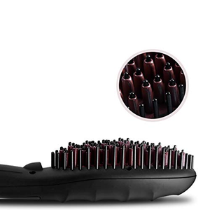 Cepillo Alisador de Cabello Eléctrico, Peine Inteligente con Iones Negativos para Alisar el Cabello - Product Image 3