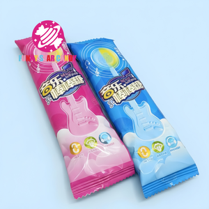 कस्टम संगीत लॉलीपॉप खिलौना कैंडी फल स्वाद हार्ड लॉलीपॉप हड्डी चालन संगीत समारोह बच्चों कैंडी खिलौने - Product Image 5