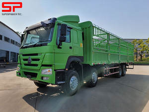 Truk kargo es krim SINOTRUK HOWO 8X4 20ton bekas Van Freezer mobil truk kargo truk es krim - Product Image 2