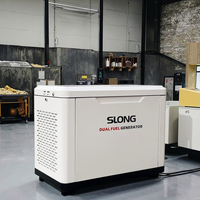 SLONG BRAND OEM Leiser Tragbarer 20KW 110/220/230V Erdgas-Notstromgenerator mit Autostart für Privathaushalte