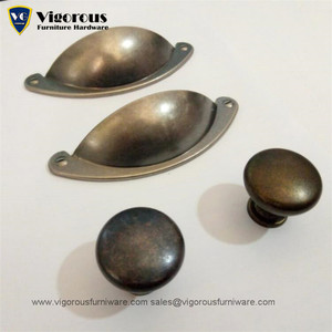 MUEBLES DE LA MANIJA del cajón del clásico de antiguo de plata de Metal de alta calidad con FH-01 - Product Image 5