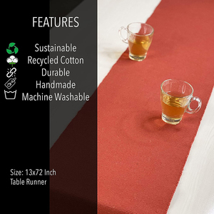 Napperon élégant en coton Jacquard Boho motif carré traditionnel avec pompon rond violet utilisation extérieure en gros - Product Image 4