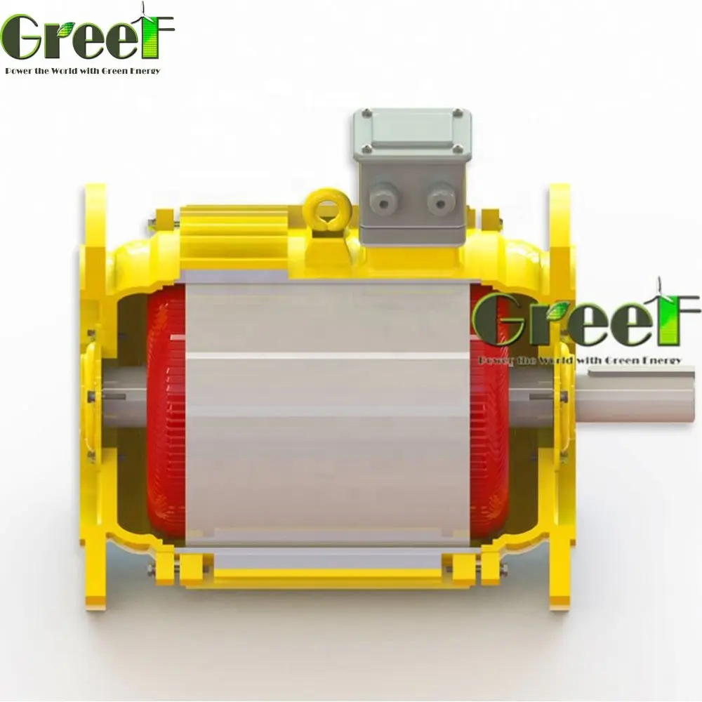generator for direct commection to vertical axis wind turbine with air code and very light and low start torque for sale