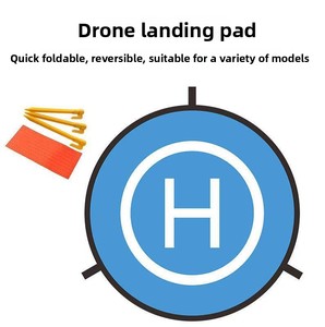Plataforma de Aterrizaje para Drones, Tela Oxford 210D, Compatible con Skydio/<span class=keywords><strong>Hubsan</strong></span>/Parrot/Autel/Holy Stone, Plegable, Portátil, Ultragrande - Product Image 2