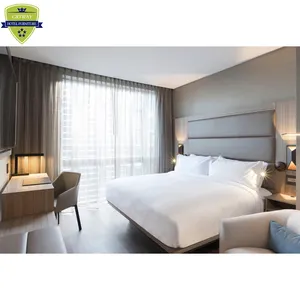 G2292 Marriott yeni tasarım AC otel yatak odası mobilyası seti için özel yapılmış lüks otel mobilyası Modern