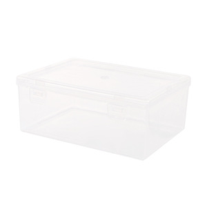 Rectangular Transparent Plastic Storage Box 14.3x10.3x5.8cm With Lid For Jewelry Parts Organization - Product Image 5