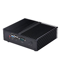 Kansung 2 Lan Firewall Fanless J1900 Boîtier de PC de bureau industriel mini en aluminium avec RAM DDR3 et graphismes Intel HD